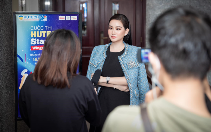 Doanh nhân Võ Thị Ngọc Huyền đảm nhận vai trò giám khảo cuộc thi HUTECH Startup Wings 2021 Ảnh 2