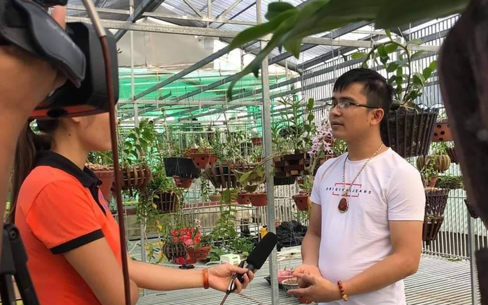 Ông chủ vườn lan 8X Tùng Dương chia sẻ bí quyết trồng lan thành công Ảnh 2