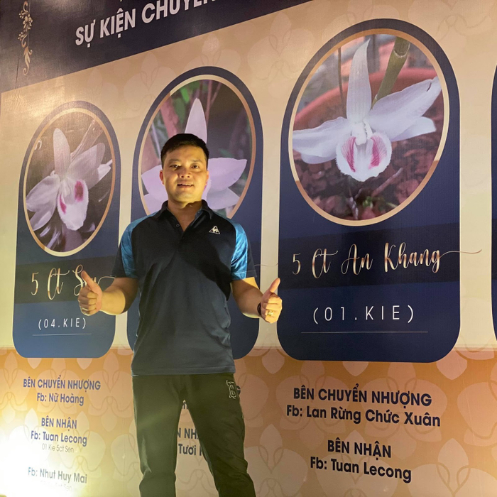 Nghệ nhân Phan Hữu Phước chia sẻ kinh nghiệm trồng lan đột biến Ảnh 3