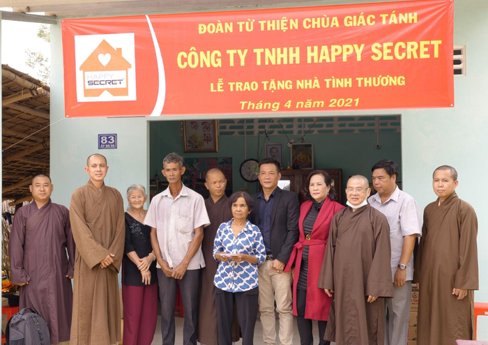 Công ty Happy Secret trao nhà tình thương cho hoàn cảnh khó khăn tại Trà Vinh Ảnh 1
