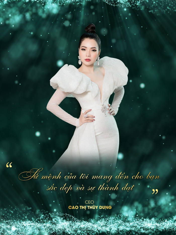 CEO Cao Thị Thùy Dung - Người tài trợ chi phí xây nhà cho gia đình ông Thạch Chày.