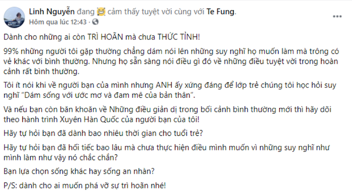 Cảm phục ý chí vượt qua nghịch cảnh trong hành trình đi bộ xuyên Hàn Quốc của chàng trai Việt Ảnh 9