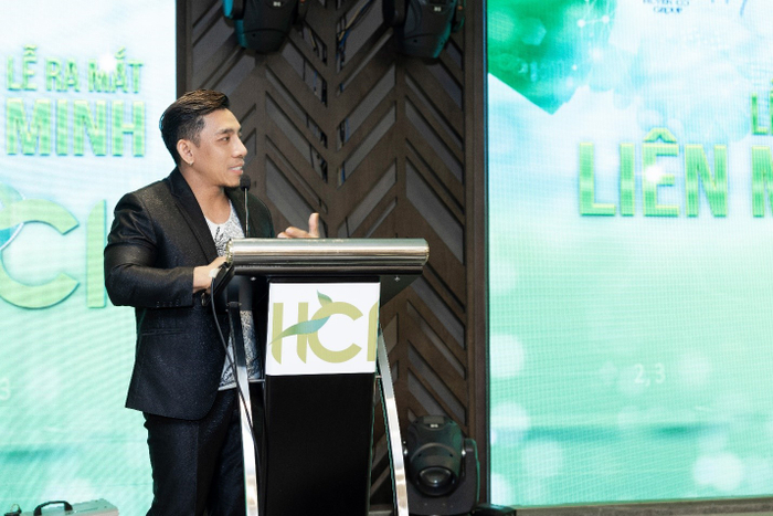 Ông Phạm Văn Mách - CEO Công ty Cổ phần Global Power Life phát biểu tại buổi lễ