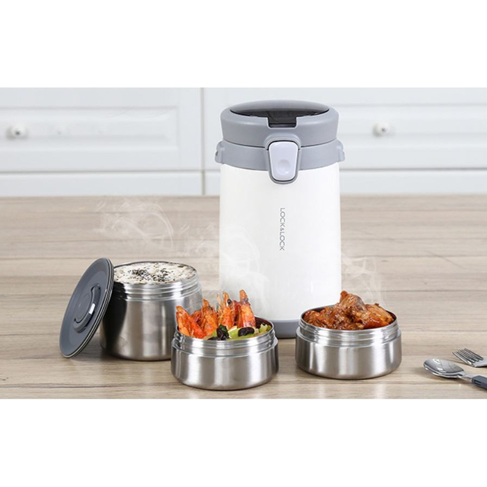 Bộ hộp cơm giữ nhiệtEasy Take Lunch Box Lock&Lock giảm 50% chỉ còn 709.000 đồng