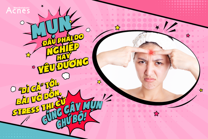 Buồn của teen bị mụn