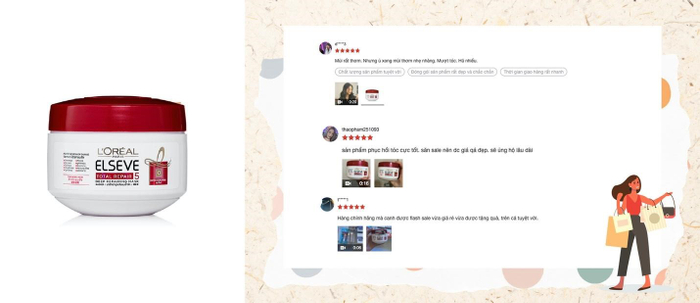 Bộ đôi tinh dầu và kem dưỡng của L'Oréal Paris nhận được nhiều phản hồi tích cực về khả năng dưỡng phục hồi, là lựa chọn tuyệt vời để dưỡng trước khi nhuộm