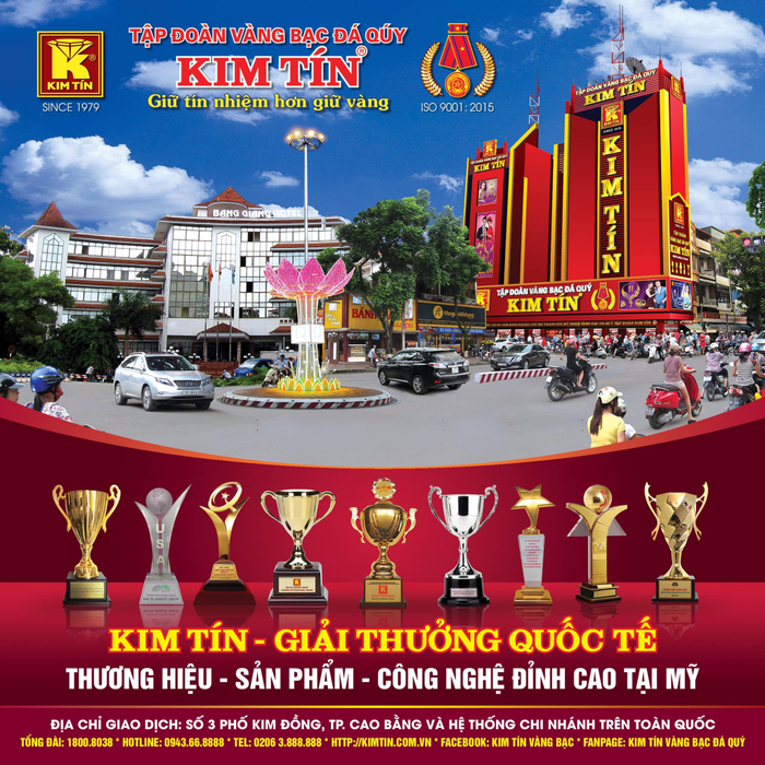 Tập đoàn vàng bạc đá quý Kim Tín: Mê mẩn với những mẫu trang sức độc đáo Ảnh 1