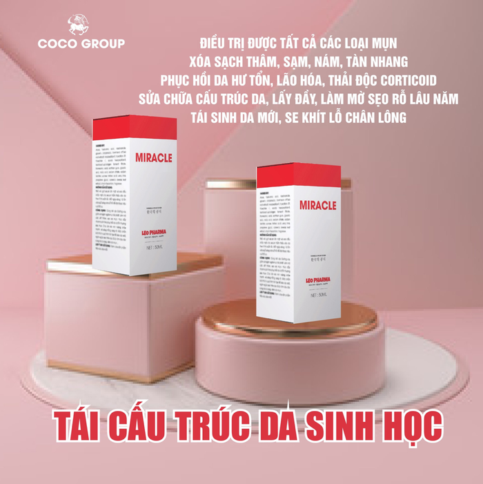 Serum Miracle giúp tăng sinh tế bào làm dày da và chống nắng khỏe Ảnh 5