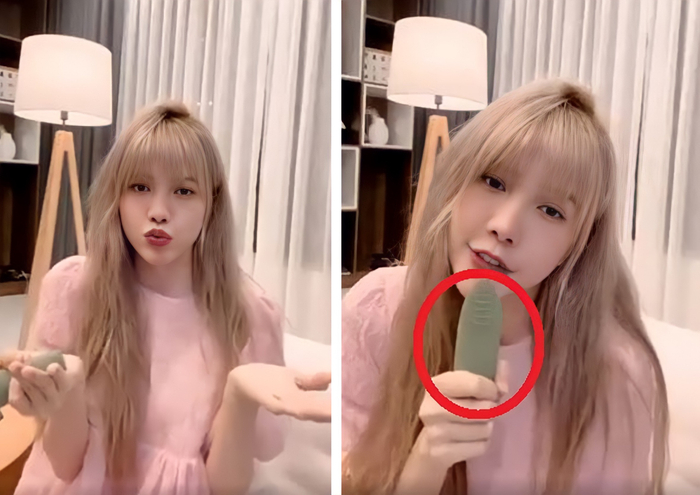 Mới đây, Thiều Bảo Trâm còn chia sẻ đoạn clip hát live siêu dễ thương và cực kỳ xinh đẹp kèm đoạn caption: “Love Rosie phiên bản tưng tưngtưng.Không đi hát nênở nhà làm sân khấu trình diễn cho mọi người coi.Mọi người thích phiên này chứ ạ?”. Điều đáng nói, thay vì cầm mic để hát, nữ ca sĩ lại cầm trên tay chiếc máy có hình ngón tay lạ mắt. Dân tình nhìn kỹ mới biết, hóa ra là một chiếc máy rửa mặt.