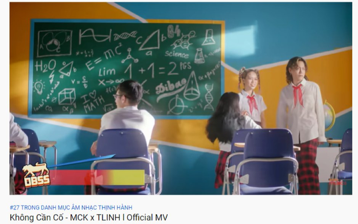 Sau 1 ngày phát hành, MCK nắm tay Tlinh 'leo' lên Top trending của Youtube Ảnh 2