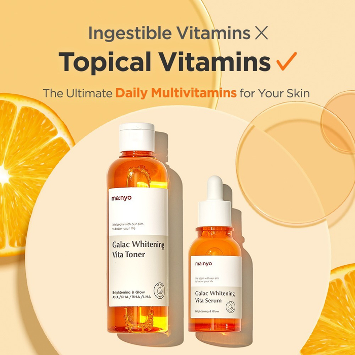 Tất nhiên không thể nào thiếu đi các deal mỹ phẩm xịn xò cho chị em rồi. Serum Vita dưỡng trắng Manyo Factory Galac với 12 Vita Complex chính là giải pháp tất cả trong một cho các vấn đề về da không đều màu và lỗ chân lông lớn. Để có thể đẹp lên thì kỳ này phải quyết tâm ở nhà không la cà nhé!