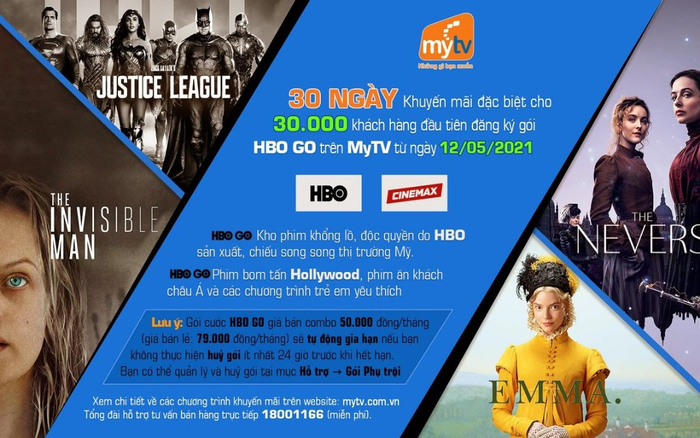 Top phim điện ảnh và series phim đáng xem nhất của HBO GO trên Truyền hình MyTV Ảnh 2