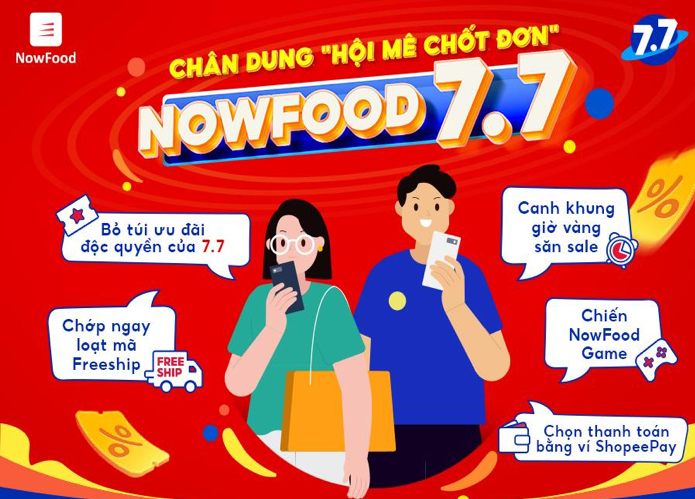Các tín đồ ẩm thực 'trực chiến' săn loạt ưu đãi của Now trong ngày 7.7 Ảnh 3