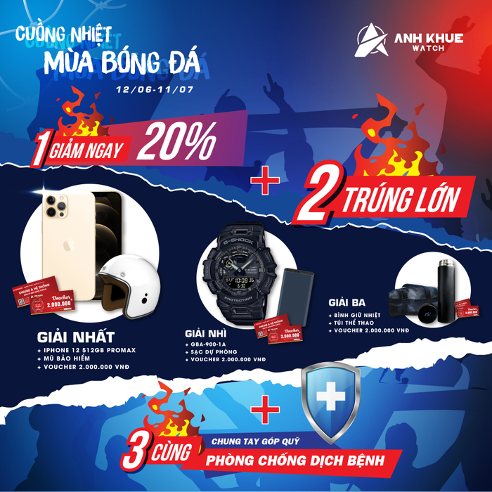 Chương trình đang diễn ra cực kì sôi động tại Anh Khuê Watch