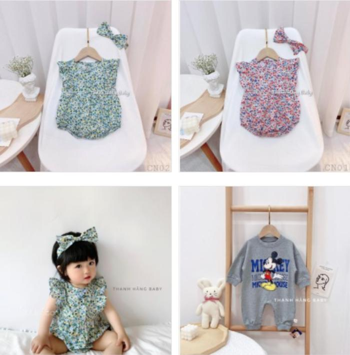 Thanh Hằng Baby: thế giới của những sắc màu đầm cotton hoạ tiết cho bé gái Ảnh 2