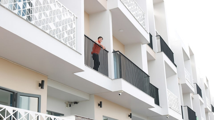 Thiết kế ký túc xá theo mô hình căn hộ liền kề chỉ có tại ĐH FPT Cần Thơ.