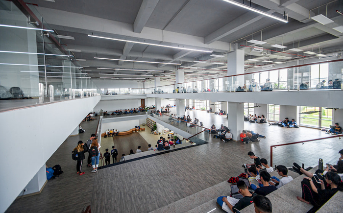 Cận cảnh trường đại học đẹp như khách sạn 5 sao, mỗi bước đi là có một tá ảnh như fashionista Ảnh 10