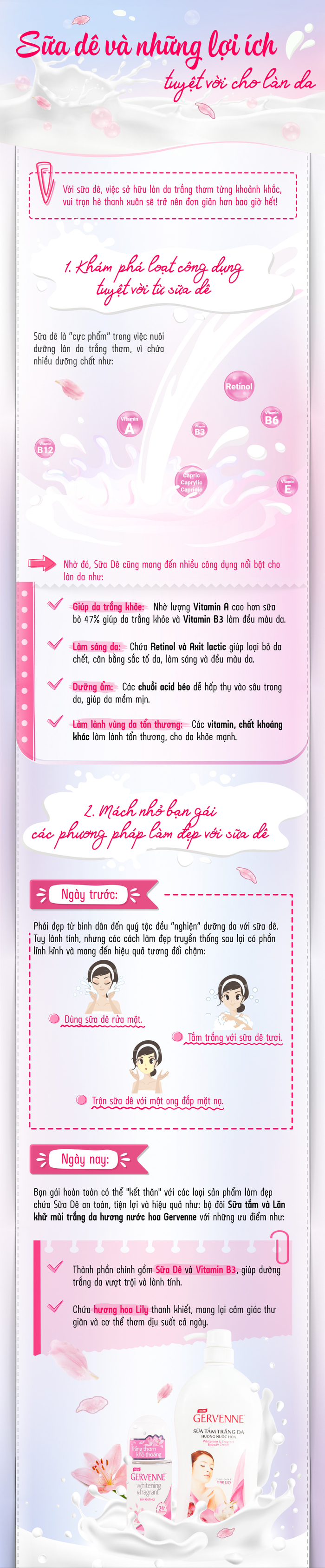 Làm đẹp bằng sữa dê - Bí quyết nuôi dưỡng làn da trắng thơm được nhiều bạn gái mê mẩn Ảnh 3