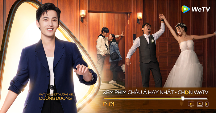 Hình ảnh quảng bá của Đại Sứ Thương Hiệu WeTV - Dương Dương