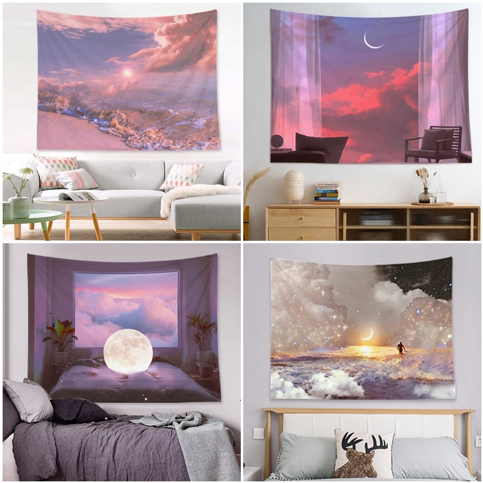 Thảm treo tường vô cùng tiện lợi lại dễ dàng làm mới cho căn phòng nhỏ của bạn.