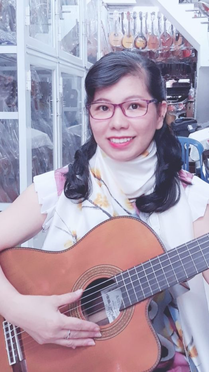 Nguyễn Thị Ánh chuyên giảng dạy nhạc cụ