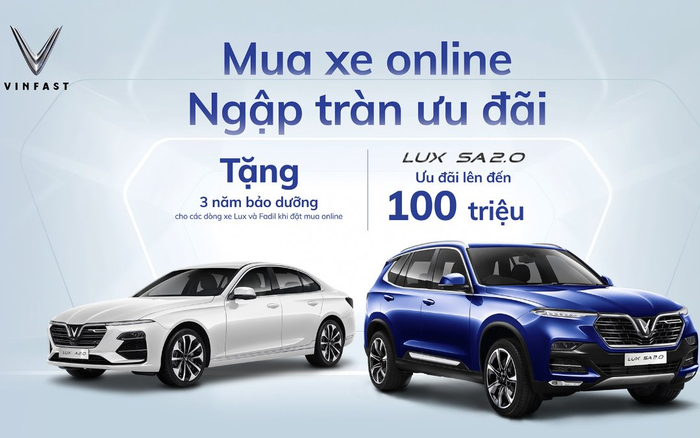 Nhận 3 năm bảo dưỡng miễn phí, ưu đãi tới 100 triệu khi mua xe VinFast online trong tháng 8 Ảnh 2