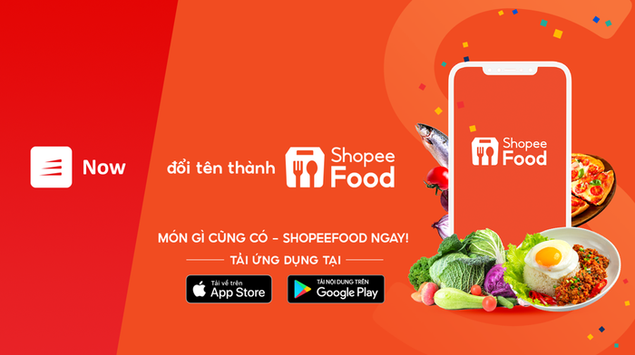 Bên cạnh thay đổi về màu sắc, slogan mới của ShopeeFood cũng được đổi thành: “Món gì cũng có, ShopeeFood ngay!”