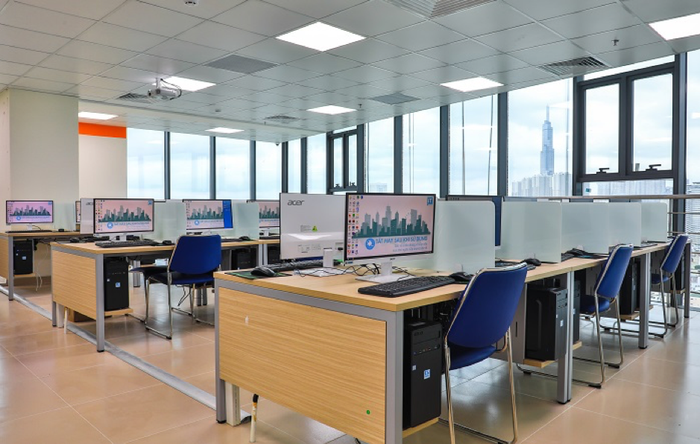 Tiện ích công nghệ luôn được đầu tư trong các môn học 