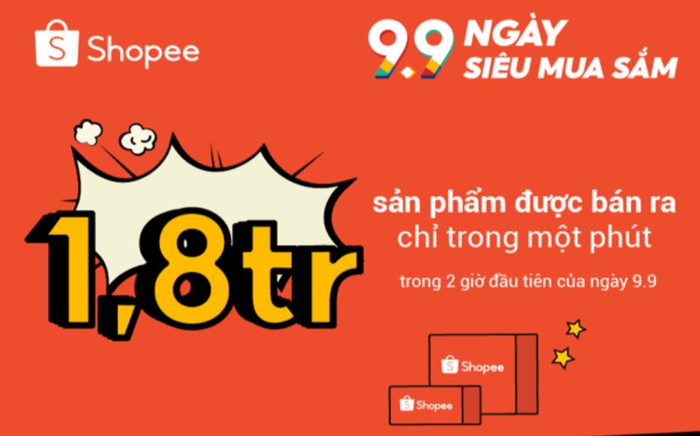 1,8 triệu sản phẩm đã được bán ra chỉ trong vòng một phút trên Shopee Ảnh 2