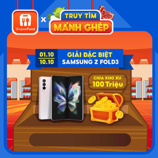 Hôm nay 10.10, ShopeeFood khao bạn đại tiệc món ngon, toàn thương hiệu 'xịn' giá hời