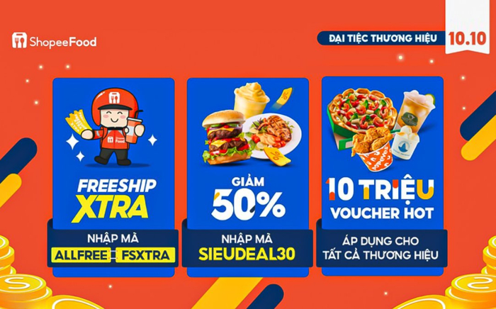Hôm nay 10.10, ShopeeFood khao bạn đại tiệc món ngon, toàn thương hiệu 'xịn' giá hời Ảnh 2