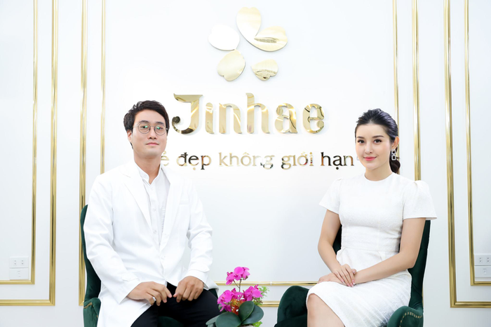 Á Hậu Huyền My được tư vấn kỹ lưỡng với chuyên gia của Jinhae