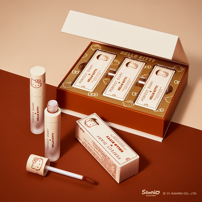 Perfect Diary x Hello Kitty - BST son ngập tràn sắc màu retro cá tính cho mùa lễ hội cuối năm Ảnh 3