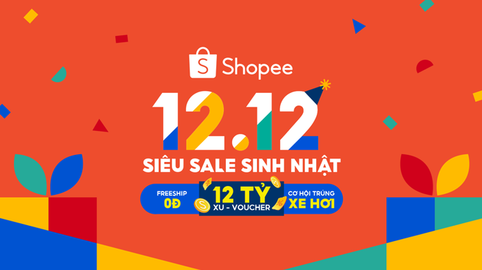 Đón nhận niềm vui mua sắm với loạt chương trình giải trí, mua sắm trong sự kiện Shopee 12.12 Siêu Sale Sinh Nhật Ảnh 1