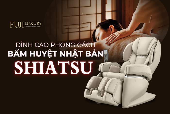 Ghế massage Osaki JP Premium 4S với khả năng bấm huyệt chuẩn Shiatsu Nhật Bản