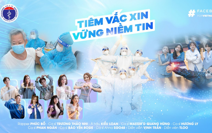 Loạt nghệ sĩ nổi tiếng góp giọng trong MV 'Tiêm vắc xin vững niềm tin' của Bộ Y tế Ảnh 2
