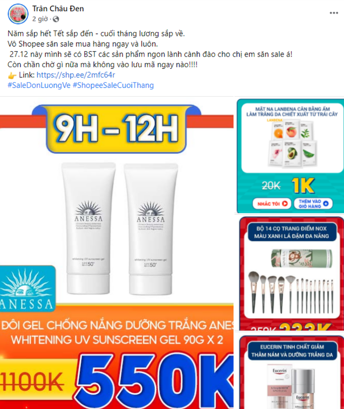 Kem chống nắng quốc dân được loạt hội nhóm truyền tai nhau săn đón Ảnh 3