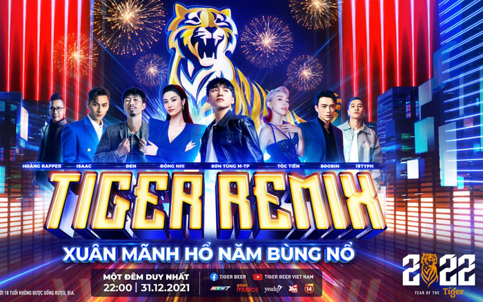 Tiger Remix 2022 – Đại nhạc hội thực tế ảo hứa hẹn công phá mọi kỷ lục để chào đón năm mãnh hổ bùng nổ Ảnh 2