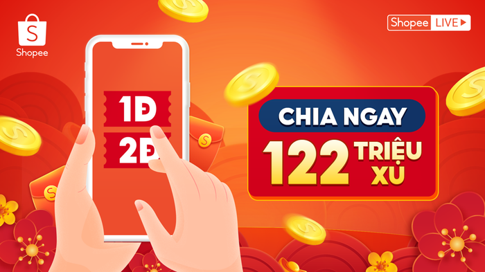 Khán giả sẽ thể rời mắt khỏi màn hình bởi cơn mưa voucher 1Đ, 2Đ siêu hấp dẫn sẽ được tung ra liên tục. Khi thu thập đủ bộ 2 voucher, người dùng còn có cơ hội phá đảo kho xu địa chấn lên đến 122 triệu vào cuối chương trình. 