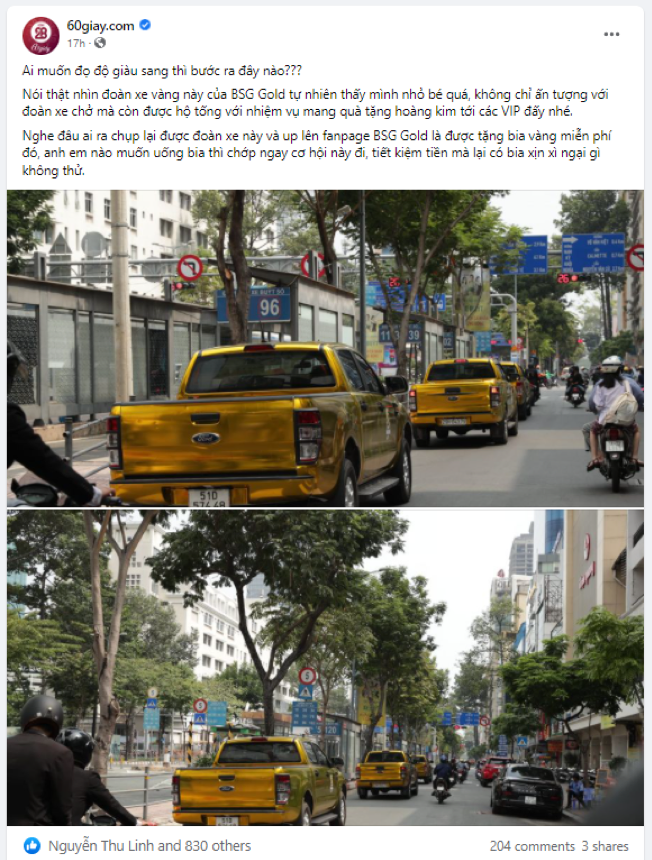 Cư dân mạng rần rần với biệt đội xe chở 'gold' trên đường phố Sài Gòn: Trend mới hay gì mà hot thế? Ảnh 4