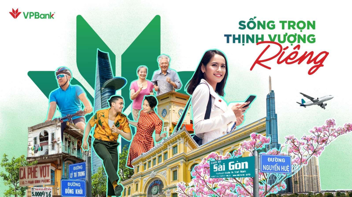 Khát vọng của mỗi người dân Sài Gòn chính là cảm hứng để VPBank thực hiện bức tranh thịnh vượng chung của thành phố này.
