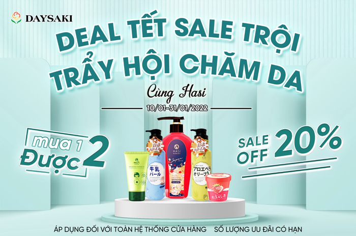 Hai điều bạn không nên bỏ lỡ: chuyến xe về nhà ăn Tết và deal 'ngon' tháng 1 tại DAYSAKI Ảnh 7