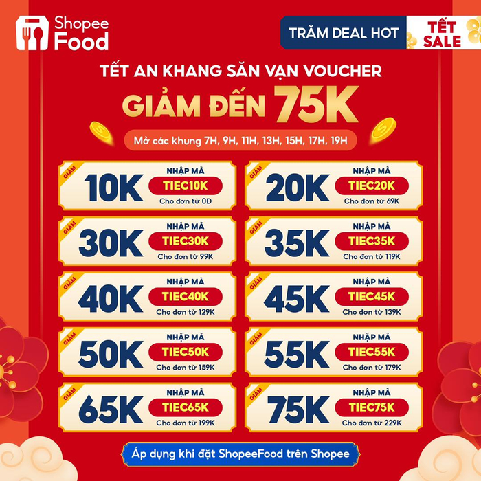 ShopeeFood Day: Ngày hội giảm giá 50%, deal 0Đ, 1Đ cùng loạt voucher chất lượng Ảnh 4
