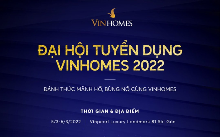 Đón chờ Đại hội tuyển dụng đầu tiên của Vinhomes trong năm 2022 tại TP Hồ Chí Minh Ảnh 2