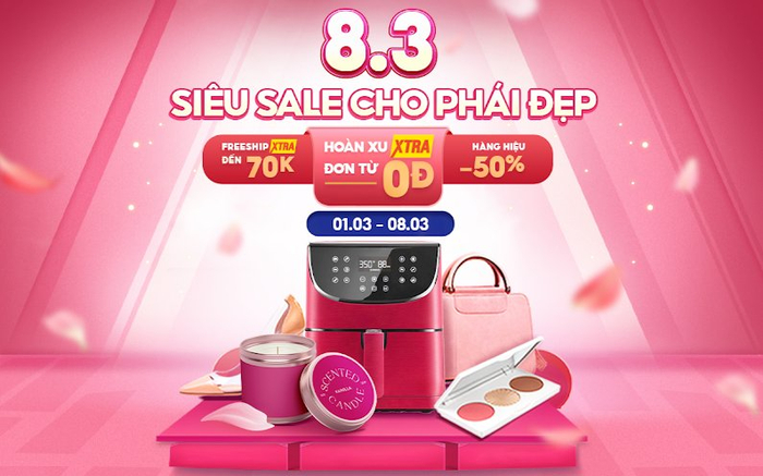8.3 sắp tới, hội con gái hãy bật mode yêu bản thân với bộ sưu tập chăm sóc sắc đẹp từ đầu tới chân Ảnh 2