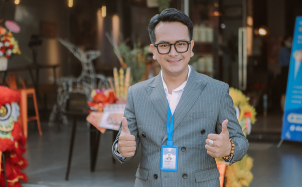 Hùng Thuận có những thành công ban đầu khi bước vào lĩnh vực bất động sản.(Nguồn: giadinh.net.vn)