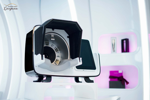 Máy quang phổ đa chiều Omni Spectrum Mirror, phân tích tình trạng da, đánh giá toàn diện mức độ lão hóa trên da từ trong ra ngoài.