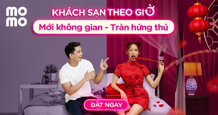 MoMo chính thức ra mắt dịch vụ Khách Sạn Theo Giờ từ 24/3/2022