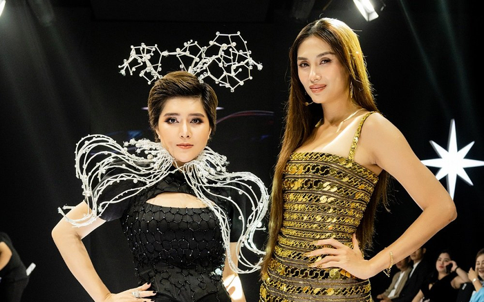 Cố vấn thẩm mỹ của Hoa Hậu Hoàn Vũ Việt Nam 2022 gây chú ý với trang phục độc đáo Ảnh 2