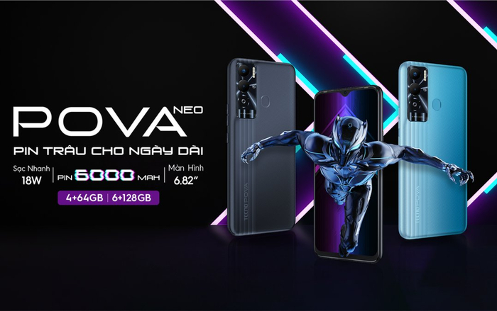 TECNO giới thiệu POVA Neo tầm giá 3 triệu mà pin trâu gấp đôi iPhone 13 Ảnh 2